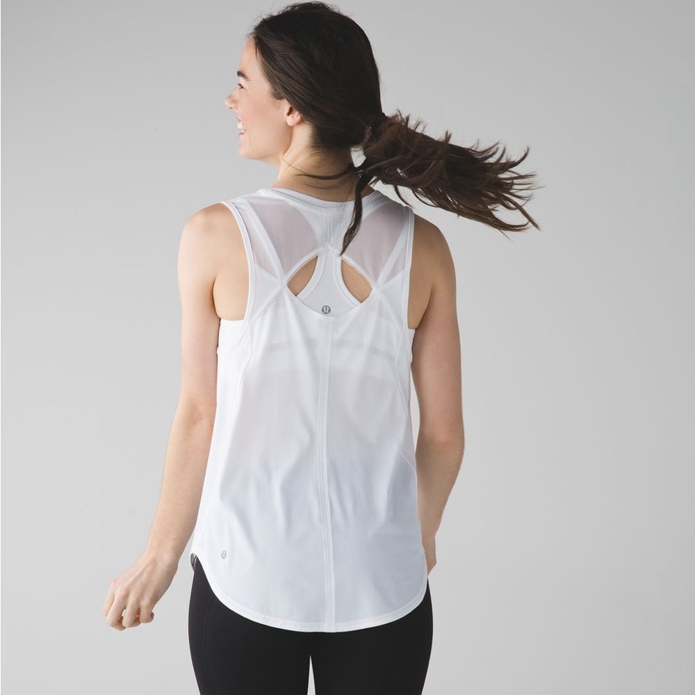 LULULEMON | White Sculpt Tank